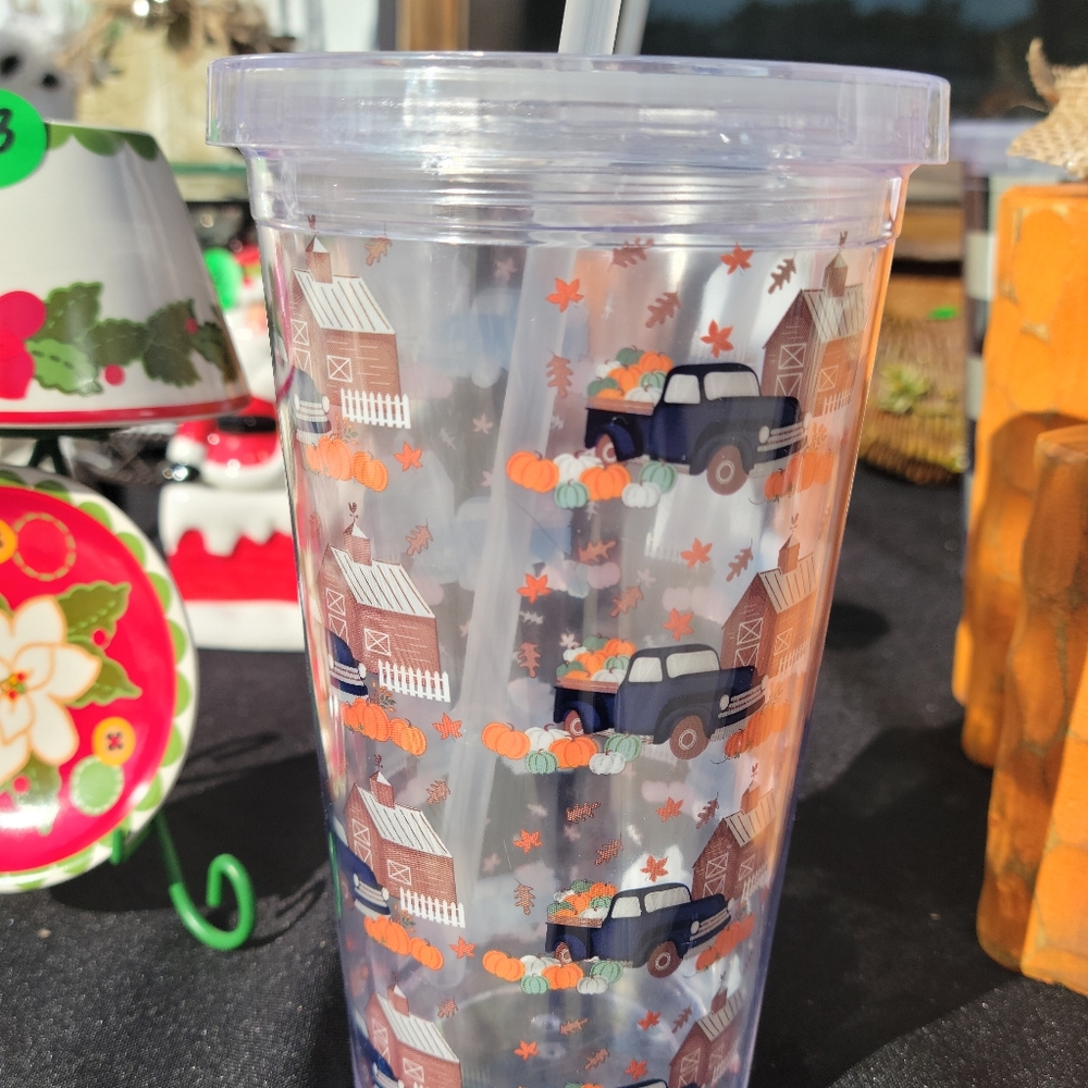 Fall Pumpkin Patch Tumbler